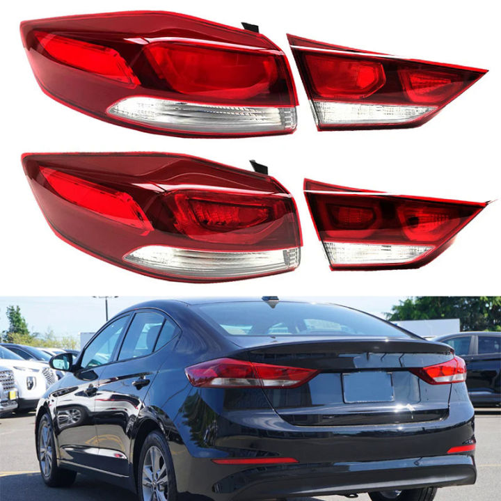 Taillight Taillamp For Hyundai Elantra 2017 2018 2019 Rear Bumper Tail