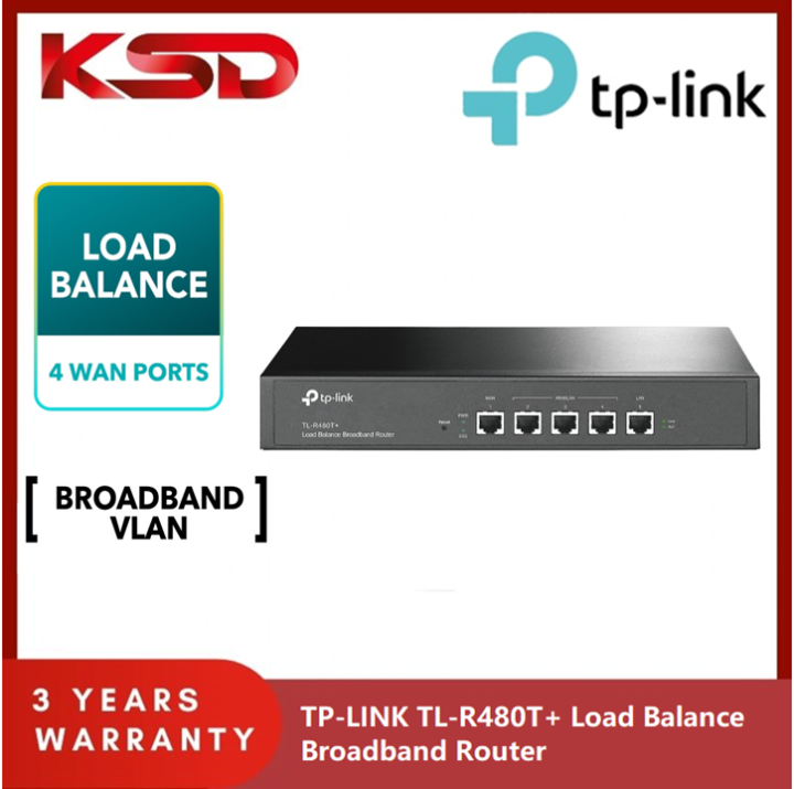 TP Link TL R480T Load Balance Broadband Router Lazada