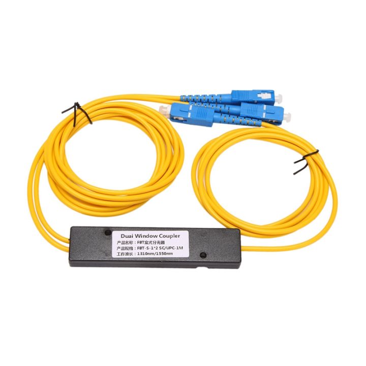 Ftth Sc Upc X Plc Singlemode Fiber Optical Splitter Fbt Optical