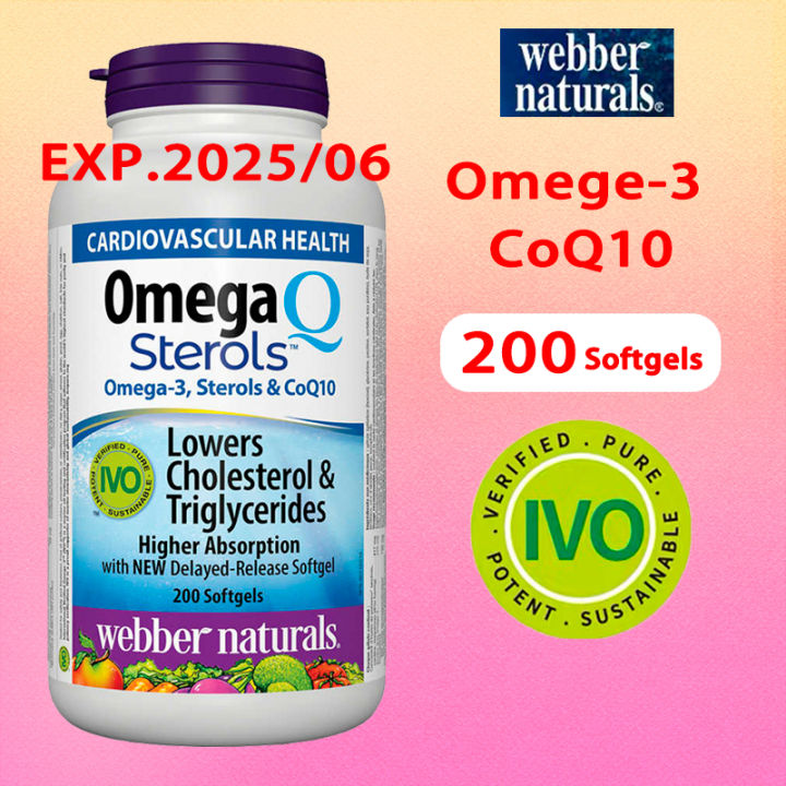 Webber Naturals Omega Coq Softgels Fish Oil Lazada Co Th