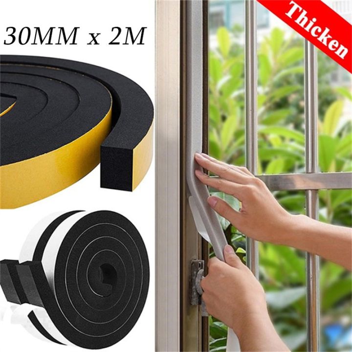 Hccm M Thicken Self Adhesive Foam Tape Door Sealing Strip Noise