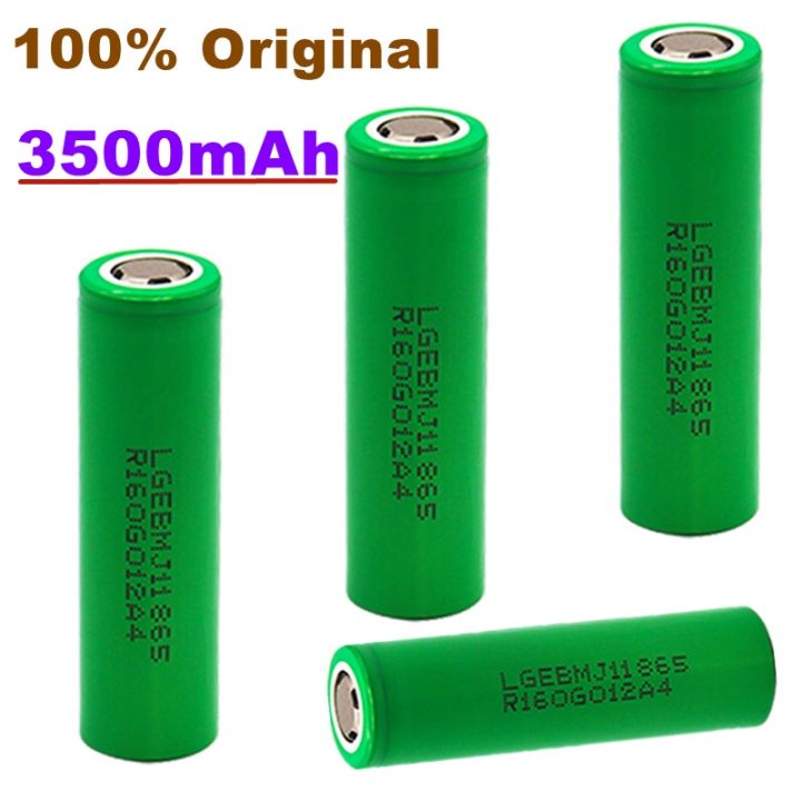 3 7v 3500mah INR18650 MJ1 18650 10A Discharge For MJ1 Lithium Battery