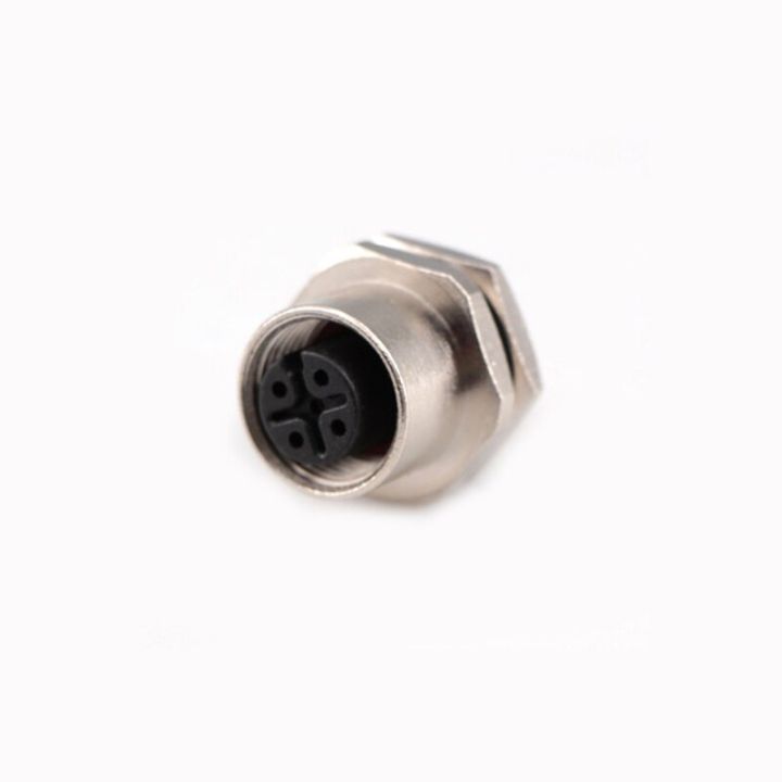 Waterproof M12 Power Connector Aviation Male Female Plug Socket 4 5 8