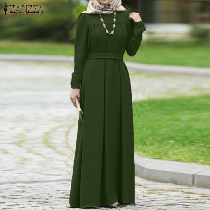 Days Delivery Hijabfab Zanzea Women Muslimah Wanita Retro Islam