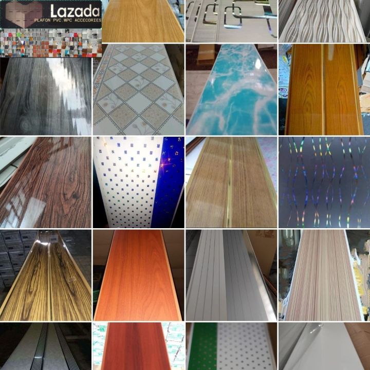 Plafon Pvc Laminasi Premium Dop Lazada Indonesia