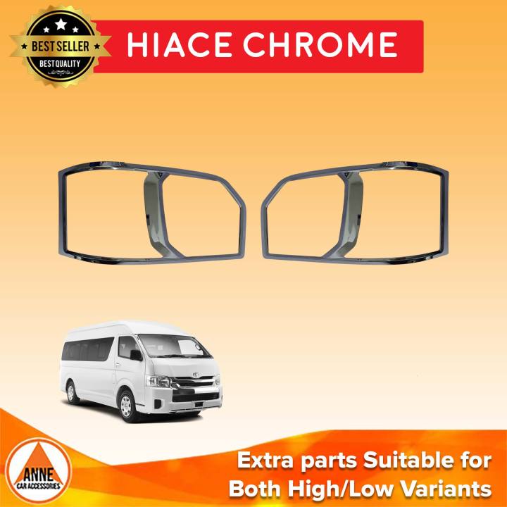 Toyota Hiace 2014 2015 2016 2017 2018 Model HLC TLC Headlight Cover