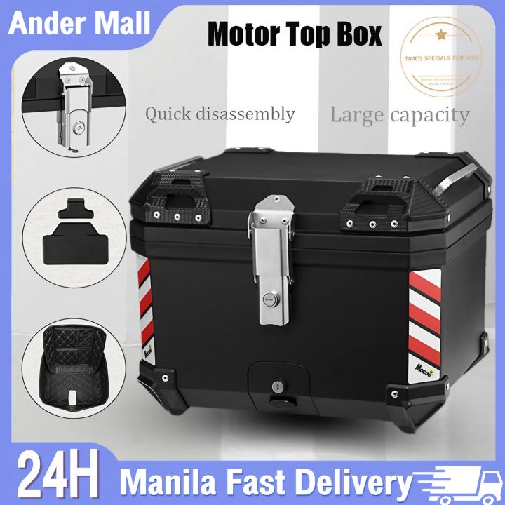 Motor Top Box Motorcycle Box 45L Givi Box Motorcycle With Base Plate