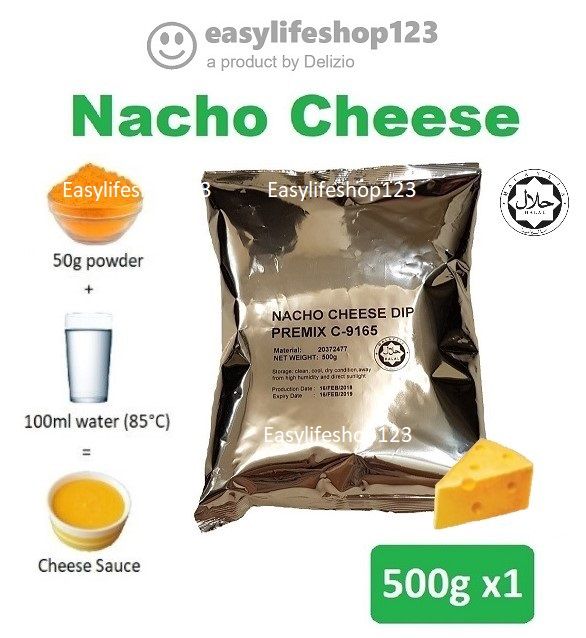 Kerry Nacho Cheese Powder Serbuk Keju Nacho 500g HALAL Lazada