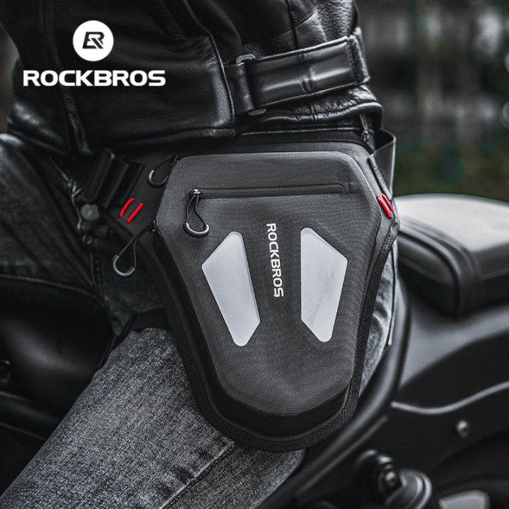 Rockbros Motorcycle Drop Waist Leg Bag Men Hip Bum Pack Leg Side Ride