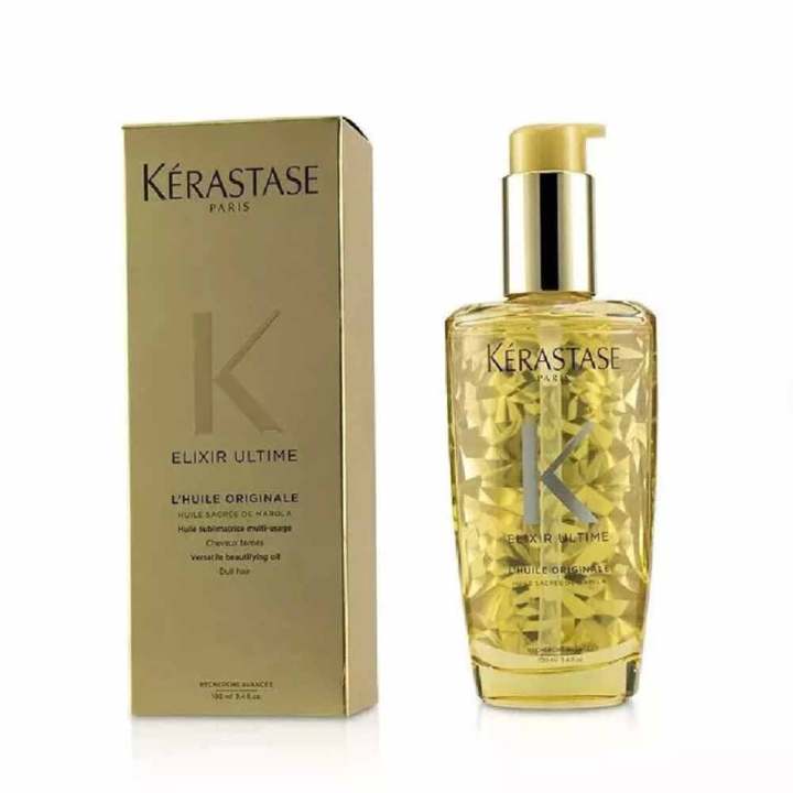 Kerastase Elixir Ultime L Huile Originale Hair Oil 3 4OZ 100ML Lazada PH