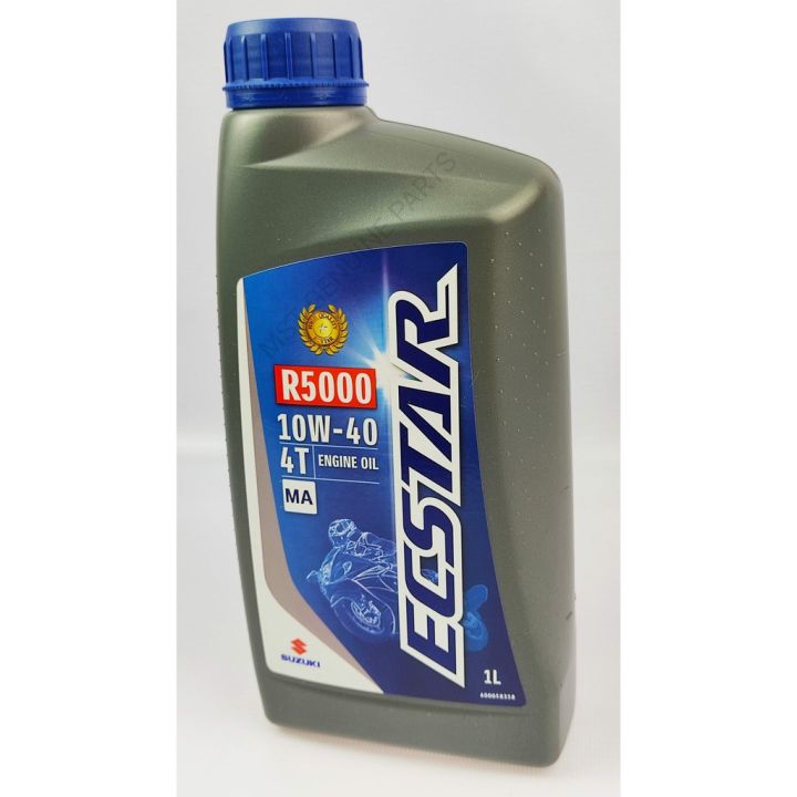 Suzuki Genuine Oil ECSTAR R5000 API SL SAE 1L 10W 40 Suzuki Genuine Oil