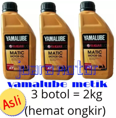 Botol Yamalube Metik Oli Motor Syinthetic Yamaha Asli Harga Grosir