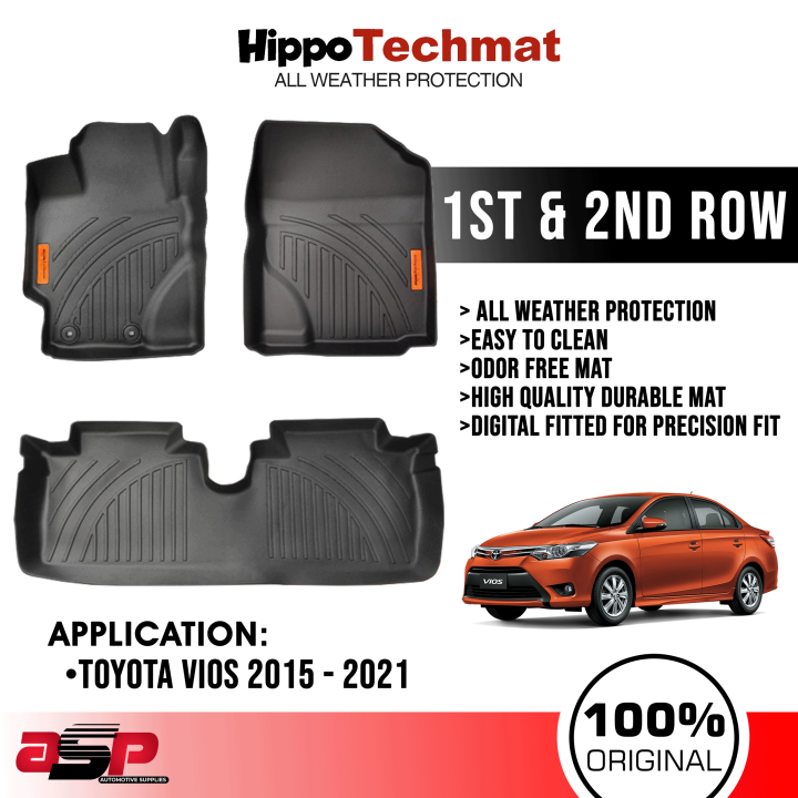 Hippo Techmat Deep Dish Matting For Toyota Vios 2013 Present 1st And