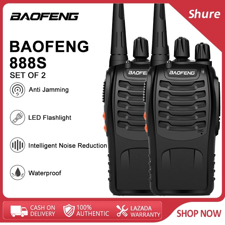 Baofeng S Walkie Talkies For Adults Long Range Ch Interphone Two