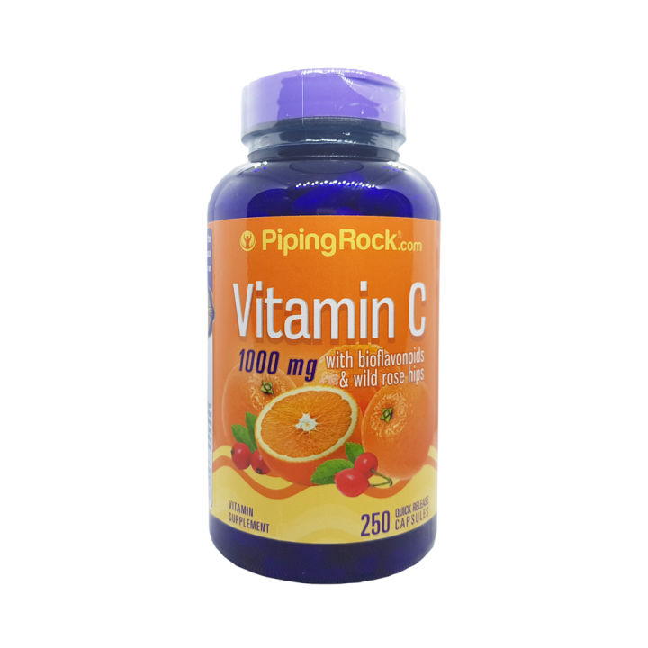 SALE Piping Rock Vitamin C 1000 Mg With Bioflavonoids Rose Hips 250