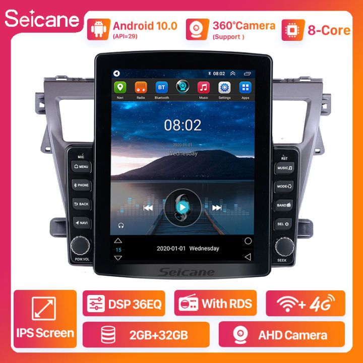 Seicane 9 7 Inch IPS Touchscreen Android 10 0 Car GPS Multimedia