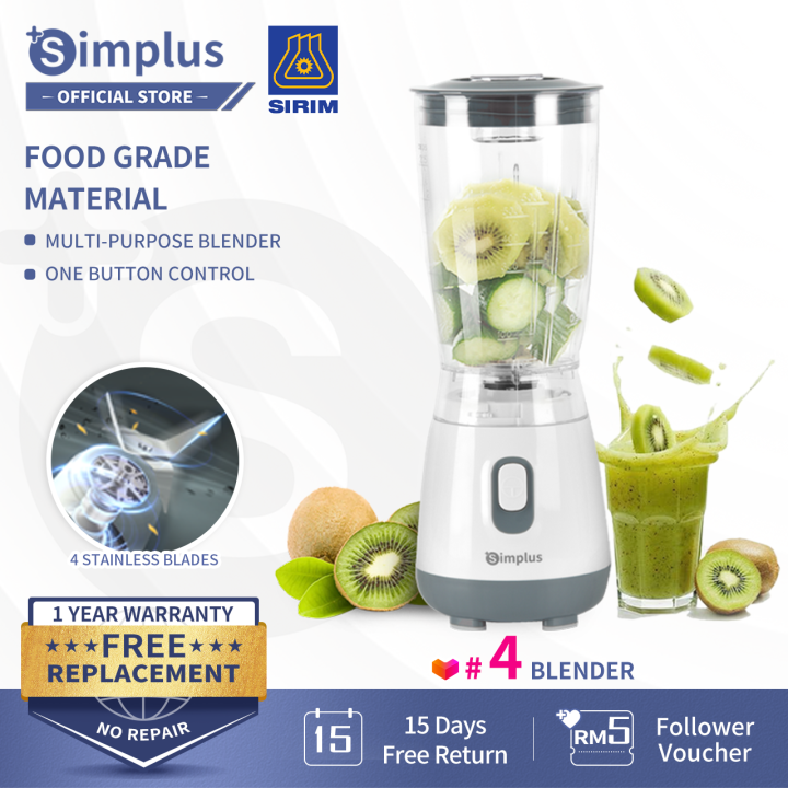 Simplus 600ML Elektrik Pengisar Blender Multi Functional Meat Mincer