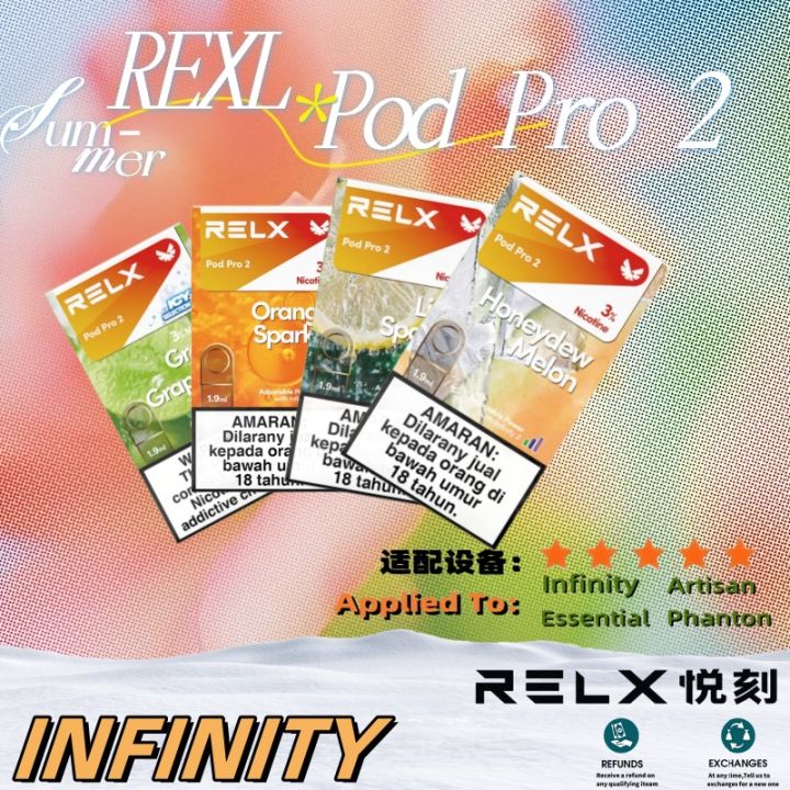 R E Relax Original Watermelon Ready Stock Rexl Infinity