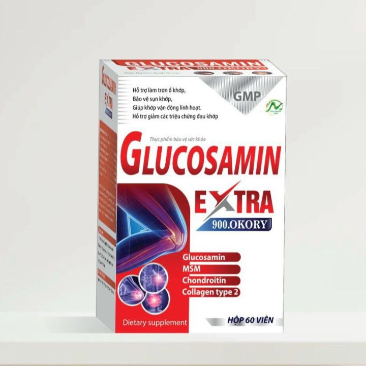 Glucosamin Extra 900 OKORY Hỗ Trợ Làm Trơn Ổ Khớp Bảo Vệ Sụn Khớp