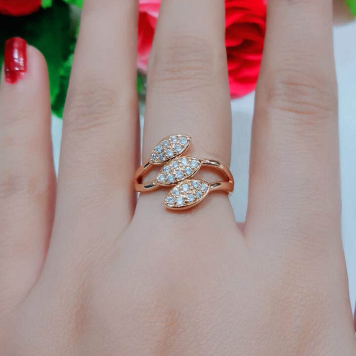 Acc Permata Cincin Wanita Dewasa Xuping Korea Cantik Ca Lazada