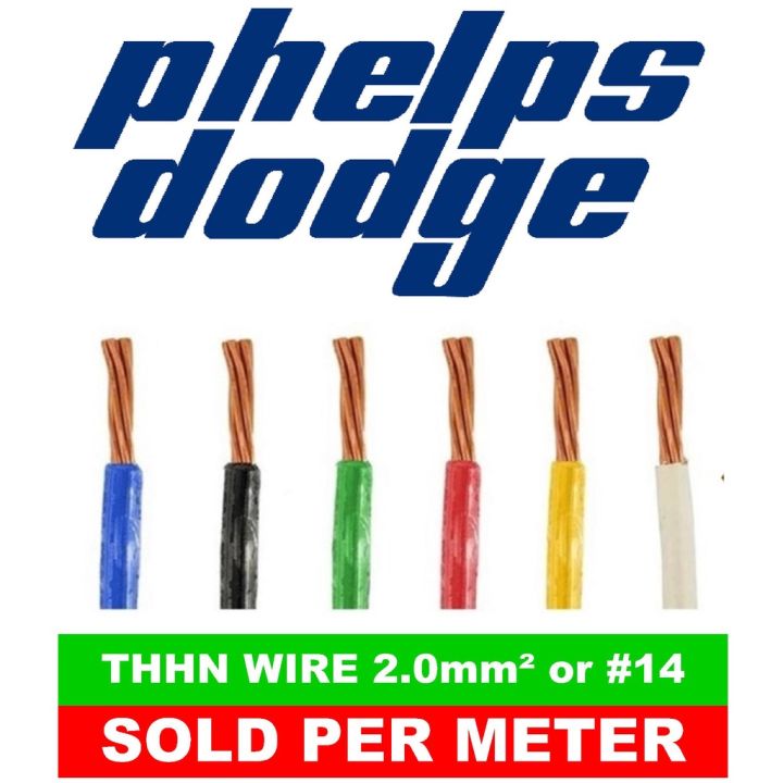 Phelps Dodge Thhn Wire Mm Per Meter Lazada Ph