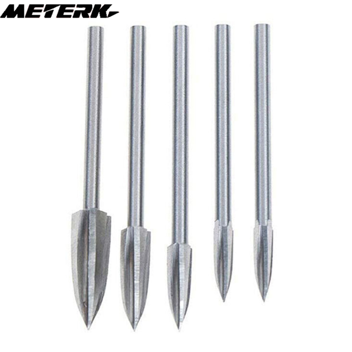 Meterk Pcs Woodworking Carving Tool Wood Carving Drill Bit Drilling