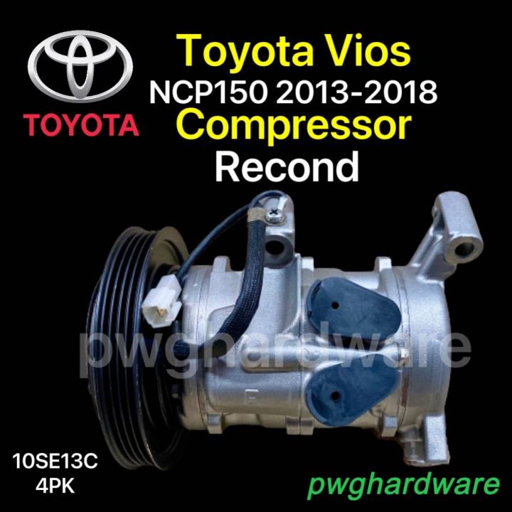 Recond AirCond Compressor Toyota Vios NCP150 2013 2018 Kompressor