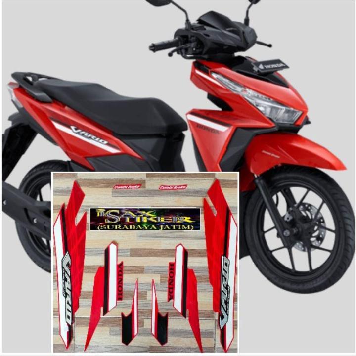 Striping Original Honda Vario Iss Merah Tahun Lazada Indonesia