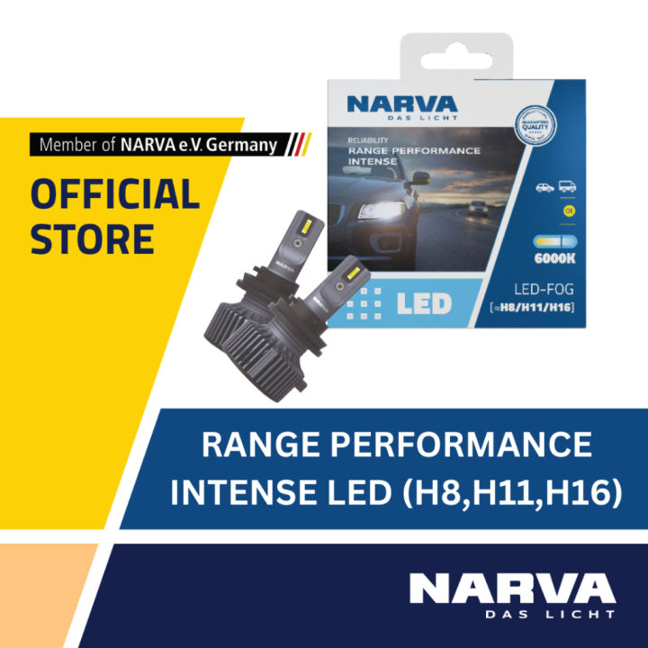 Narva Germany H H H Range Performance Led Bulbs Set V V W