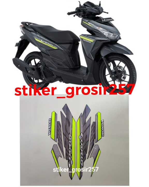 Stiker Striping Lis Les Bodi Motor Vario Techno Led Abu