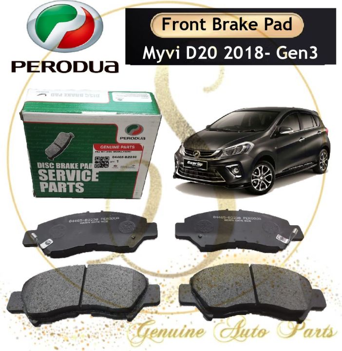 Original Perodua Myvi D New Present Perodua Front