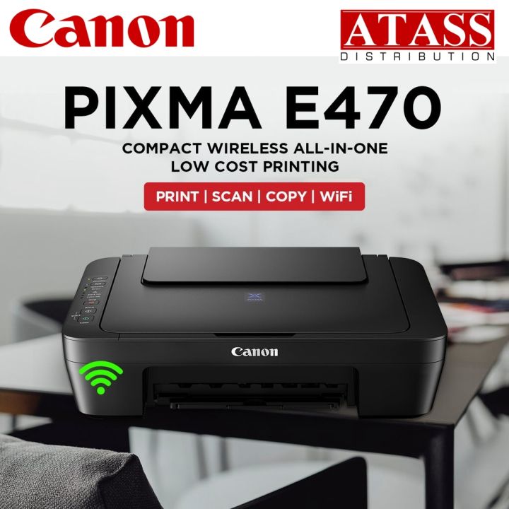 Canon E E Printer Inkjet Compact All In One Colour Printer Print