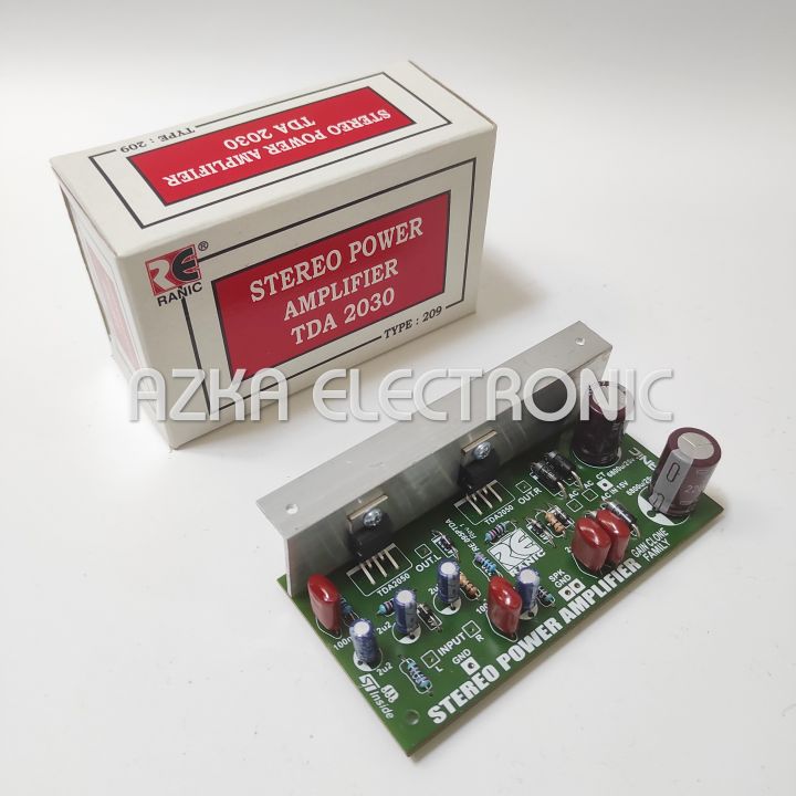 Kit Power Amplifier TDA 2030 Stereo Lazada Indonesia