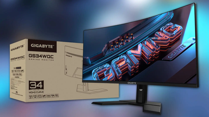 Gigabyte Gaming Monitor Gs Wqc Hz P Curved Gaming