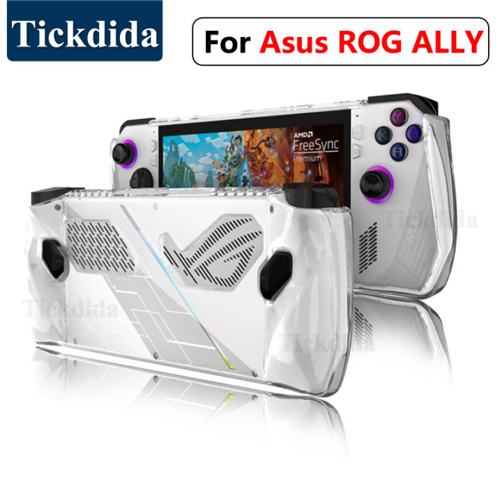 Clear Protective Case For Asus ROG Ally Portable Console TPU Soft Cover