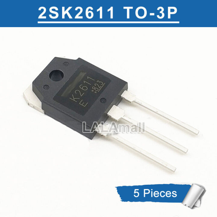 2pcs K2611 TO 3P 2SK2611 TO3P N Channel 9A 900V MOSFET Transistor New