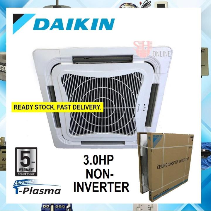 DAIKIN 3HP CEILING CASSETTE R410 FCN30F RN28C WITH PANEL BCFG1 Lazada