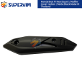 Supervim Motorcycle Honda Beat Fi Heat Guard Muffler Cover Carbon