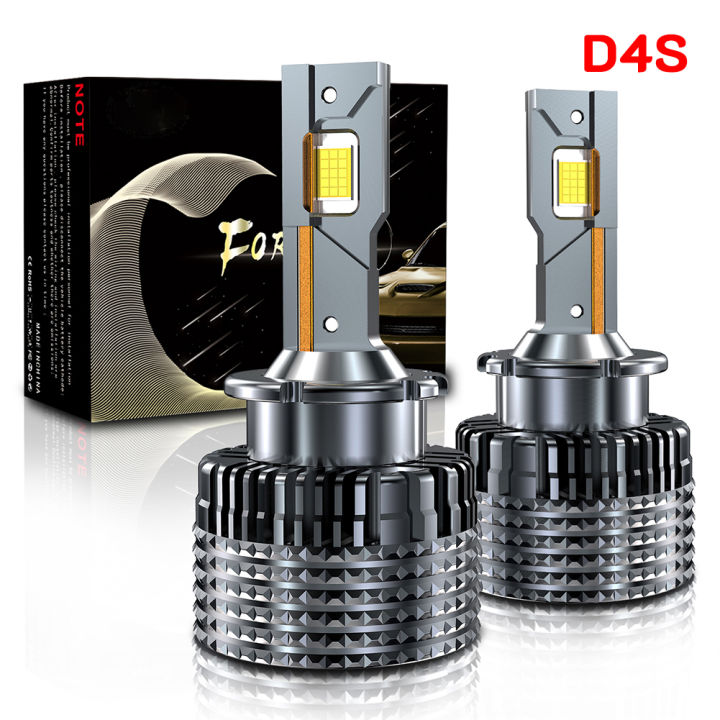 Pcs Car Led Bulb D S Headlight Bulb Hid D S D S D S Lm W