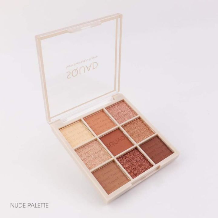 Nude Eyeshadow Mini Palette By Squad Cosmetics Lazada PH