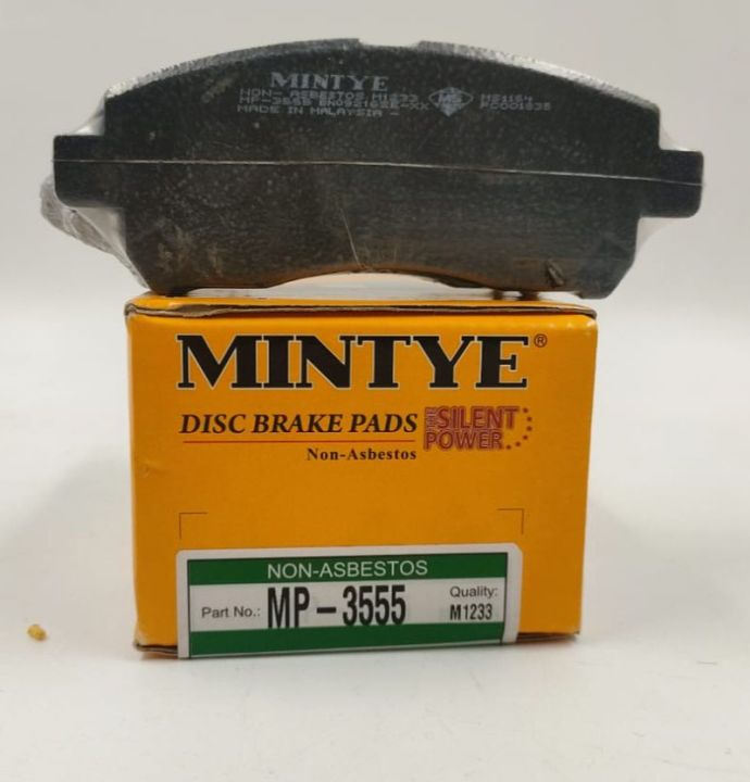 04465 BZ010 MINTYE FRONT DISC BRAKE PAD TOYOTA AVANZA F601 F602 F603