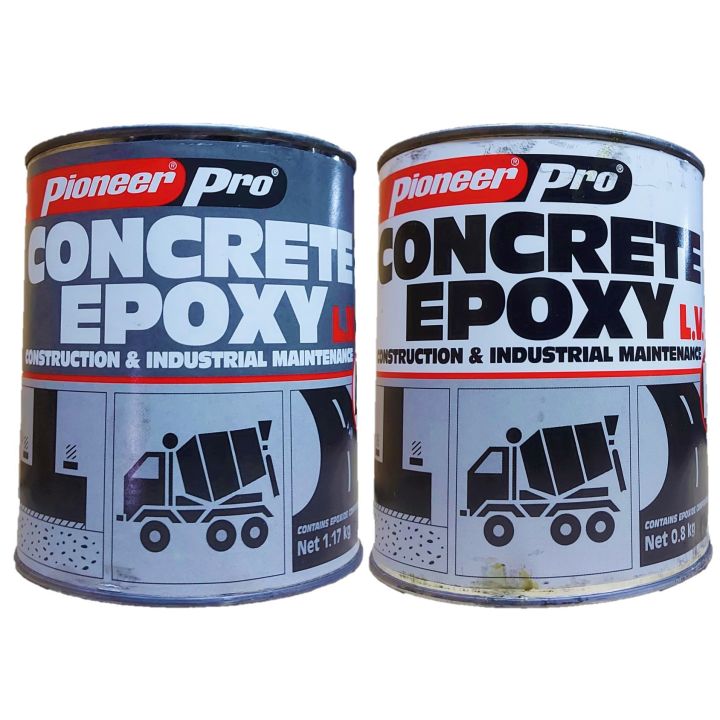 Pioneer Pro Concrete Epoxy High Viscosity Or Low Viscosity L Quart