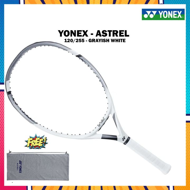 Raket Tenis Tennis Yonex Astrel 120 255gr 2024 Graylish White Lazada