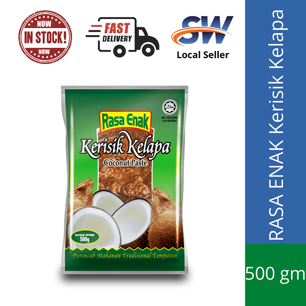 Rasa Enak Coconut Paste Kerisik Kelapa Gm Lazada