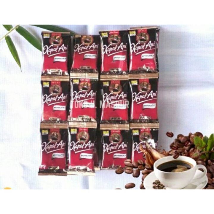 Kopi Kapal Api Sachet Kecil Kopi Bubuk Kapal Api Spesial 6 5 Gram