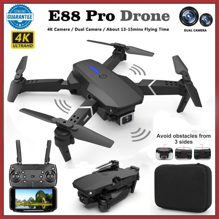 Cod E S Pro Original Drone K Hd Dual Camera Wifi Remote Control