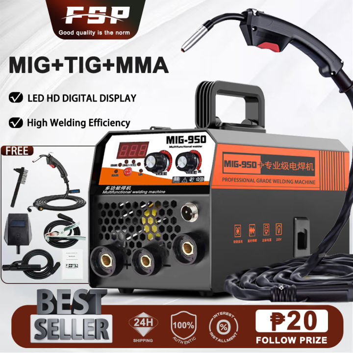 Mig Gasless Inverter Welding Machine Mig Mig Mma Tig In Portable