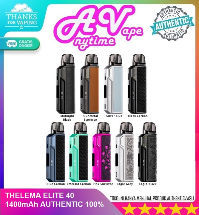 Thelema Elite Pod Kit Lostvape Lazada Indonesia