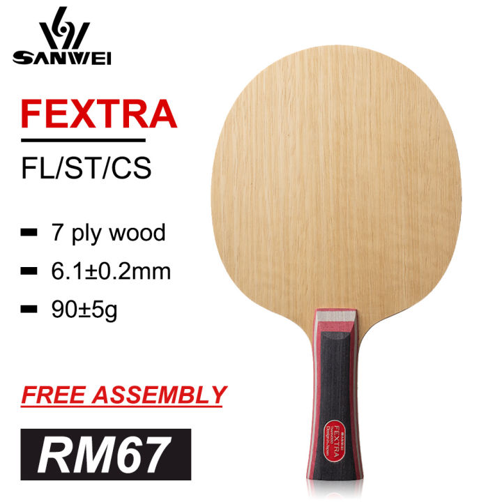 Sanwei Fextra Nordic Table Tennis Blade Ply Wood Sanwei Racket