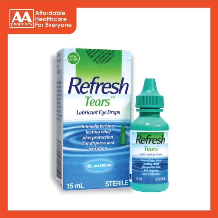 Refresh Tears Lubricant Eye Drops 15mL Lazada